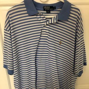Vintage Ralph Lauren Striped Polo XXL